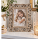 MKS Dekorativni ram za slike  – bež sa baroknim ornamentima, 13 × 18 cm - EP3315065