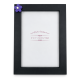 MKS Ram za slike – crni sa ljubičastim cvetom, 13 × 18 cm - EP3315272