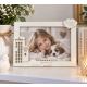 MKS Dekorativni ram za slike HL739H – krem beli sa motivima Londona, 13 × 18 cm - EP3315125