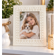 MKS Dekorativni ram za slike  – krem beli 13 × 18 cm - EP3315068