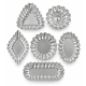 MKS Metalne modle za kolače i tartove – set 6 komada - EP3335741