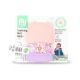 KIDS II Glodalica rukavica Inguienity Nally, roze - SKU16816