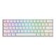 Draconic K530 PRO RGB Mechanical Gaming Keyboard, 2.4G,BT, 60% White - EP2939786