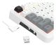 Bragi Pro K688 Wired/2.4G/BT Mechanical Keyboard White - EP3021358