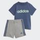 ADIDAS Set essentials lineage organic cotton tee and shorts set BT - IS2497