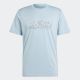 ADIDAS Majica kratak rukav illustrated linear graphic t-shirt M - IS2867