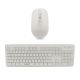 Tastatura i miš bezicni combo set BANDA C400 beli - EP2943983