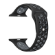 Narukvica za Apple Watch Sport Silicone Strap black grey S/ M 38/ 40/ 41 mm - 031781-1