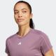 ADIDADS Majica kratak rukav aeroready train ess minimal branding crewneck tee W - IX1010