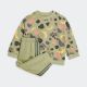 ADIDAS Trenerka essentials allover print jogger set kids BT - IZ4958