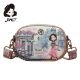 JANET FLOWERY CITY Tašna damska  J-002C 2025 24x10x21 - J-002C NS34282