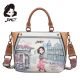 JANET FLOWERY CITY Tašna damska J-082A 43x14x24 - J-082A NS34298
