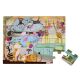 JANOD Puzzle taktilne  Dan u zoološkom vrtu - 20 delova - J02774