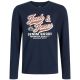 JACK & JONES JUNIOR Majica dug rukav JJELOGO - 12280078