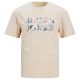 JACK & JONES MINI Majica kratak rukav za dečake JJEBRYAN, bež - 12268864B