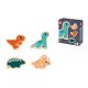 JANOD Drvene puzzle za decu Dino - 14 delova - J05824