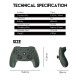 Joypad wireless Fantech WGP12 Revolver II zeleni - G214014