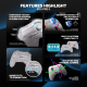 Joypad wireless Fantech WGP15V2 EOS PRO II multiplatform RGB sivi - 222346
