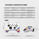 Joypad wireless Fantech WGP15V2S EOS PRO II S Start Two multiplatform RGB beli - 222348