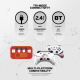 Joypad wireless Fantech WGP15V2S EOS PRO II S Start Two multiplatform RGB beli - 222348