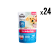 FRENDI Vlažna hrana za mlade pse Junior teletina 100g  24/1 - 3360186