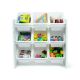 KINDER HOME Polica sa 9 kutija za odlaganje bela - JVTR-3006