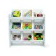 KINDER HOME Polica sa 9 kutija za odlaganje bela - JVTR-3006