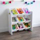 KINDER HOME Polica sa 9 kutija za odlaganje bela - JVTR-3006