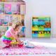 KINDER HOME Dečija polica za knjige i igračke bela - JVTR-3171
