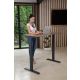 LINEA SQUARE elektro podesivi nogar- antracit - K120APPA