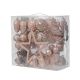 DECORIS Novogodišnji ukrasi za jelku sa zvezdom, set 60/1 pink - KA021544
