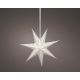 LUMINEO Dekorativna LED zvezda od kartona, 58cm - KA489421
