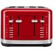 KITCHENAID Toster sa ručnim kontrolama 4 slota (empire red) KA5KMT4109EER - KA5KMT4109EER