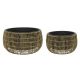 Saksija za terasu ili baštu Kate premium, od pruća, set 2/1, 24cm - KA801516