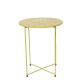Pomoćni metalni stočić, pastelno žuti, 48cm - KA833696-1