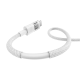 Kabel Baseus Display 2 Fast Charging Data Cable USB-C na USB-C 100W 1m Moon White - P10382702211-00