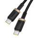 Kabel Baseus Dura Fast Charging Data Cable USB-C na USB-C 240W 1m Gold Black - P10377803U03-00