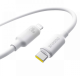 Kabel Baseus Foamed Silicone Fast Charging Data Cable USB-C to iP 20W Moon White 1m - E0426A01