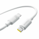 Kabel Baseus Foamed Silicone Fast Charging Data Cable USB-C to USB-C 100W Moon White 1m - E0426701