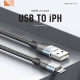 Kabel KONFULON Joko DL40 3A USB na iPhone Lightning sivi 1m - 613541