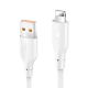 Kabel KONFULON Joko DC64 3A USB na iPhone Lightning beli 1m - 620098