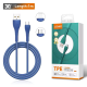 Kabel LDNIO LS671 USB na Type-C plavi 1m - 612850