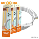 Kabel Moxom MX-CB113 PD 30W na Type-C na iPhone Lightning beli 1m - 613686
