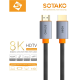 Kabel Sotako HDMI na HDMI 8K 60Hz 5m crni - 617352