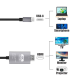 Kabel Type-C muski na HDMI muski 2m crni - 040253-1-1