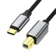 Kabel Type-C na USB B 2m - 615360