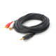 Kabl 2 RCA M na 3.5mm stereo M JWD-AUDIO4 5m - 85452