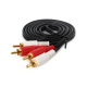 Kabl 2 RCA na 2 RCA bakarni JWD-VIDEO3 1.5m - 85486