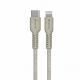DEVIA Kabl Environment - friendly plant straw Type-c Iphone, bela - 21990