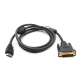 Kabl HDMI na DVI (24+1) 1.5m JWD-HDMI18 - 88927